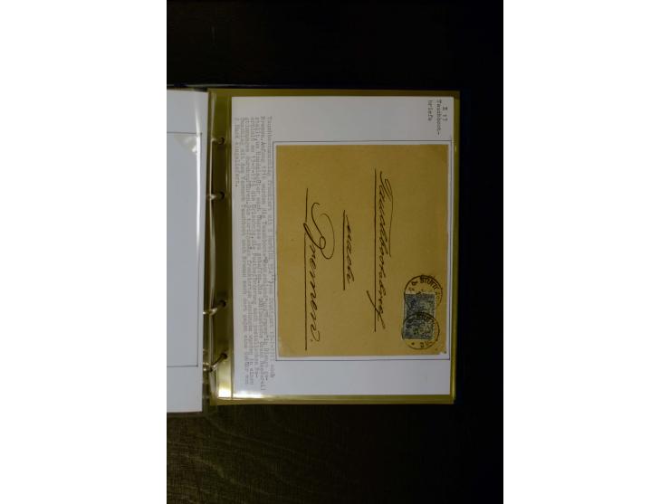 1900/1918, umfangreiche meist gestempelte Sammlung mit u.a 4 Werten 5 M. Reichspost und Mi.-Nr. 92 Ib gestempelt (FA Jäschke-