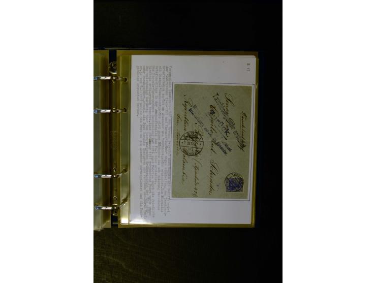 1900/1918, umfangreiche meist gestempelte Sammlung mit u.a 4 Werten 5 M. Reichspost und Mi.-Nr. 92 Ib gestempelt (FA Jäschke-