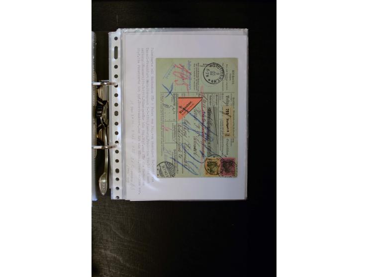 1900/1918, umfangreiche meist gestempelte Sammlung mit u.a 4 Werten 5 M. Reichspost und Mi.-Nr. 92 Ib gestempelt (FA Jäschke-