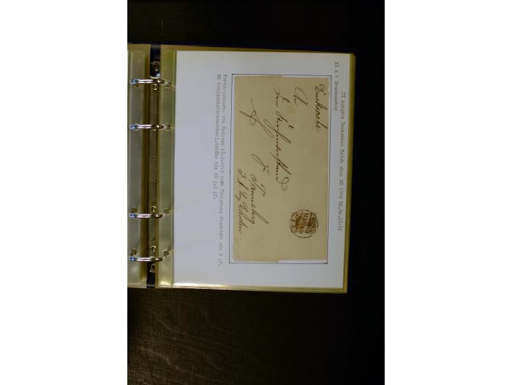 1900/1918, umfangreiche meist gestempelte Sammlung mit u.a 4 Werten 5 M. Reichspost und Mi.-Nr. 92 Ib gestempelt (FA Jäschke-