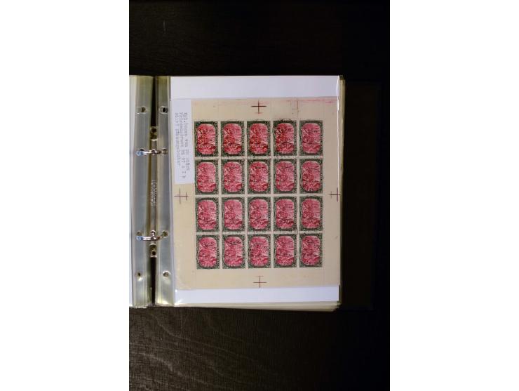 1900/1918, umfangreiche meist gestempelte Sammlung mit u.a 4 Werten 5 M. Reichspost und Mi.-Nr. 92 Ib gestempelt (FA Jäschke-