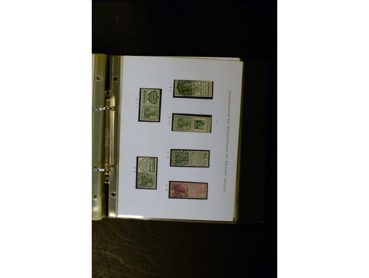 1900/1918, umfangreiche meist gestempelte Sammlung mit u.a 4 Werten 5 M. Reichspost und Mi.-Nr. 92 Ib gestempelt (FA Jäschke-