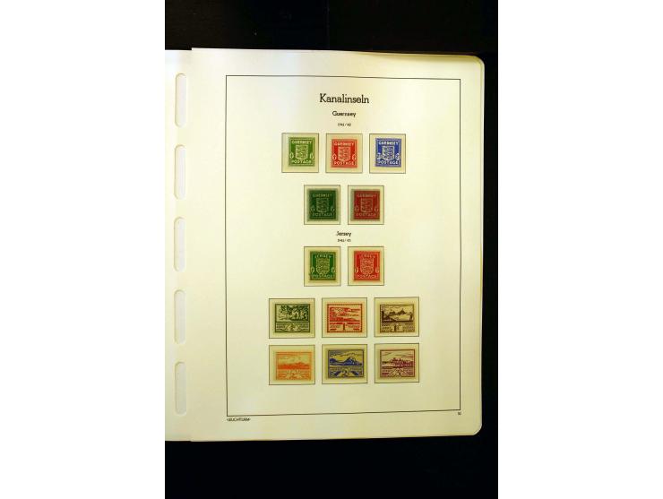 1919/45, postfrische und ungebrauchte Sammlung, ab Weimar kpl., dazu etwas Besetzung II mit u.a. Theresienstadt-Zulassungsmar
