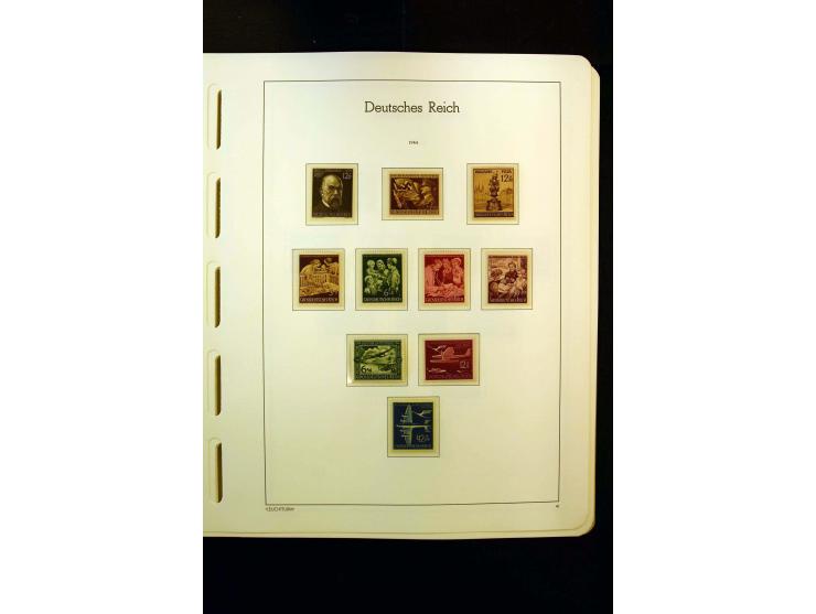 1919/45, postfrische und ungebrauchte Sammlung, ab Weimar kpl., dazu etwas Besetzung II mit u.a. Theresienstadt-Zulassungsmar