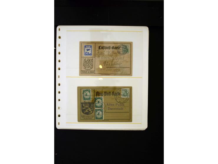1912/37 (ca.), 34 Briefe und Karten, meist Flugpost, dabei bessere Frankaturen wie Mi.-Nr. 57 und 496-98