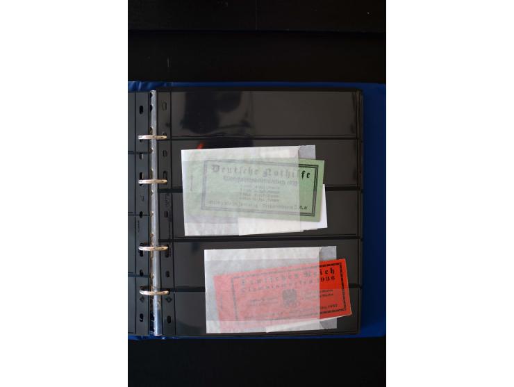  1910/41, postfrische, ungebrauchte und gestempelte Sammlung mit vielen guten Kombinationen wie Mi.-Nr. S1.4, S1-8, W1.1, W2.