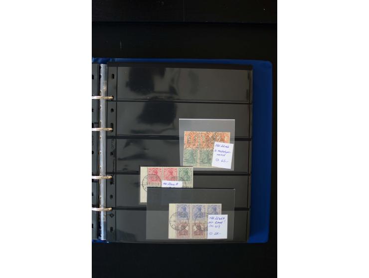  1910/41, postfrische, ungebrauchte und gestempelte Sammlung mit vielen guten Kombinationen wie Mi.-Nr. S1.4, S1-8, W1.1, W2.