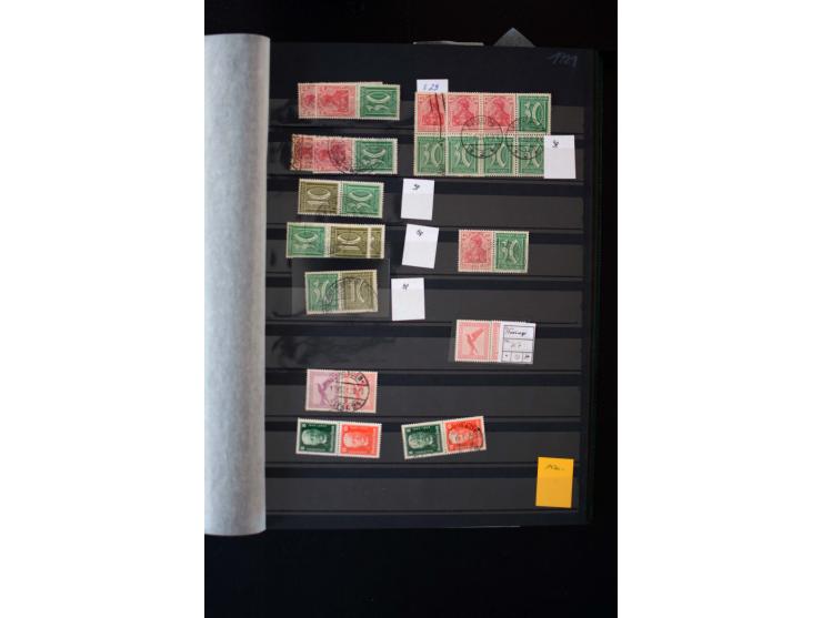  1910/41, postfrische, ungebrauchte und gestempelte Sammlung mit vielen guten Kombinationen wie Mi.-Nr. S1.4, S1-8, W1.1, W2.