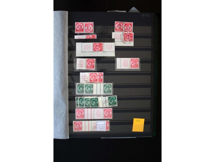  1910/41, postfrische, ungebrauchte und gestempelte Sammlung mit vielen guten Kombinationen wie Mi.-Nr. S1.4, S1-8, W1.1, W2.