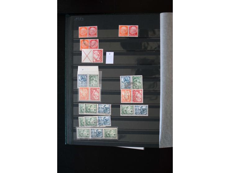  1910/41, postfrische, ungebrauchte und gestempelte Sammlung mit vielen guten Kombinationen wie Mi.-Nr. S1.4, S1-8, W1.1, W2.