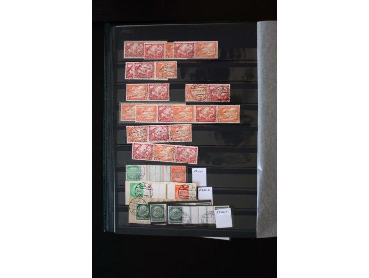  1910/41, postfrische, ungebrauchte und gestempelte Sammlung mit vielen guten Kombinationen wie Mi.-Nr. S1.4, S1-8, W1.1, W2.