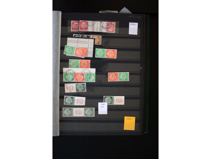 1910/41, postfrische, ungebrauchte und gestempelte Sammlung mit vielen guten Kombinationen wie Mi.-Nr. S1.4, S1-8, W1.1, W2.