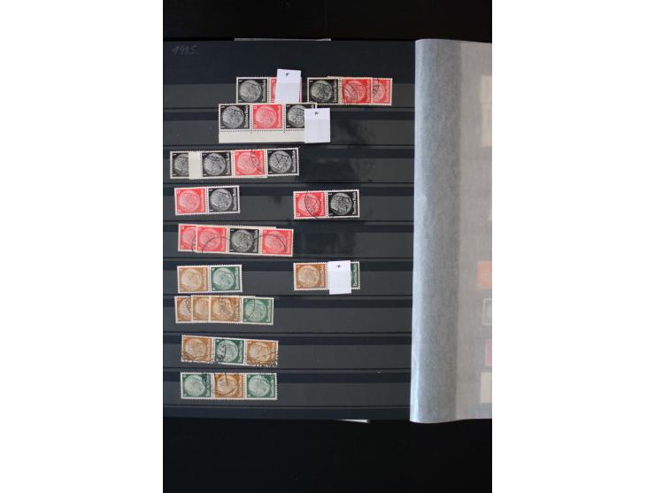  1910/41, postfrische, ungebrauchte und gestempelte Sammlung mit vielen guten Kombinationen wie Mi.-Nr. S1.4, S1-8, W1.1, W2.