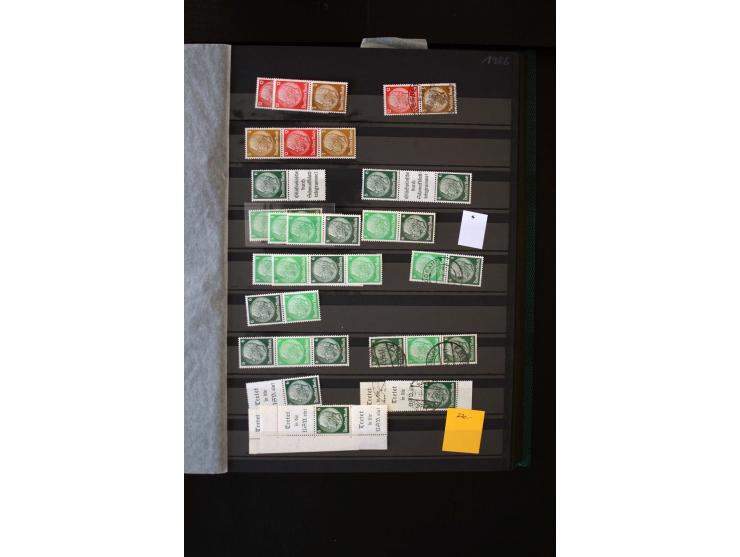  1910/41, postfrische, ungebrauchte und gestempelte Sammlung mit vielen guten Kombinationen wie Mi.-Nr. S1.4, S1-8, W1.1, W2.