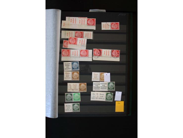  1910/41, postfrische, ungebrauchte und gestempelte Sammlung mit vielen guten Kombinationen wie Mi.-Nr. S1.4, S1-8, W1.1, W2.