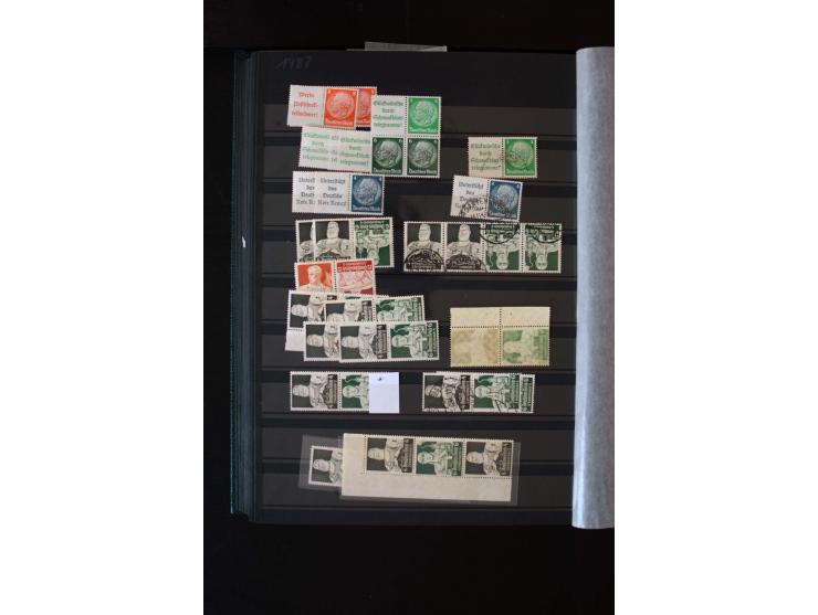  1910/41, postfrische, ungebrauchte und gestempelte Sammlung mit vielen guten Kombinationen wie Mi.-Nr. S1.4, S1-8, W1.1, W2.