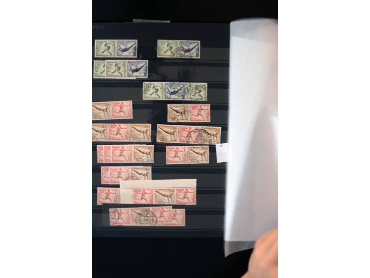  1910/41, postfrische, ungebrauchte und gestempelte Sammlung mit vielen guten Kombinationen wie Mi.-Nr. S1.4, S1-8, W1.1, W2.