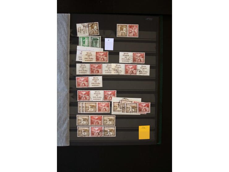  1910/41, postfrische, ungebrauchte und gestempelte Sammlung mit vielen guten Kombinationen wie Mi.-Nr. S1.4, S1-8, W1.1, W2.