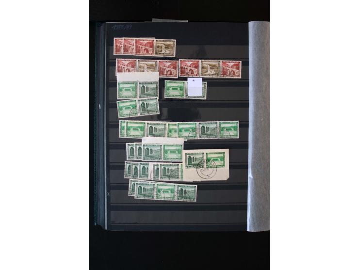  1910/41, postfrische, ungebrauchte und gestempelte Sammlung mit vielen guten Kombinationen wie Mi.-Nr. S1.4, S1-8, W1.1, W2.