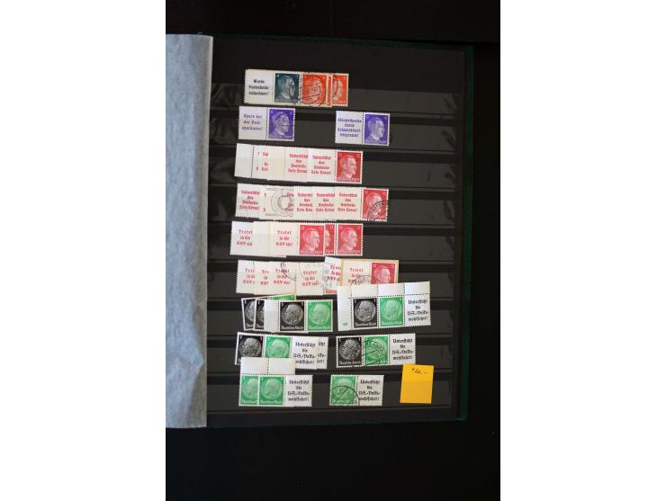  1910/41, postfrische, ungebrauchte und gestempelte Sammlung mit vielen guten Kombinationen wie Mi.-Nr. S1.4, S1-8, W1.1, W2.