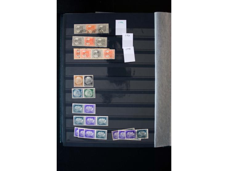  1910/41, postfrische, ungebrauchte und gestempelte Sammlung mit vielen guten Kombinationen wie Mi.-Nr. S1.4, S1-8, W1.1, W2.