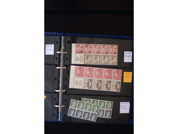  1910/41, postfrische, ungebrauchte und gestempelte Sammlung mit vielen guten Kombinationen wie Mi.-Nr. S1.4, S1-8, W1.1, W2.