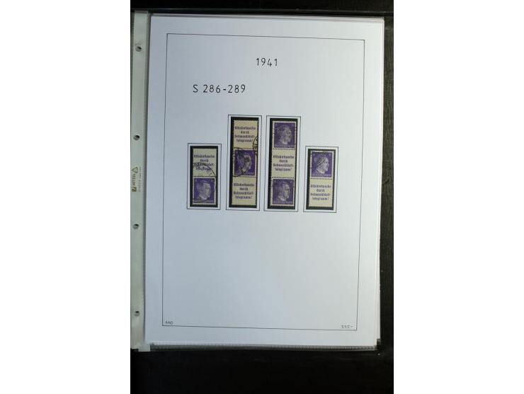 1912/41, gestempelte Sammlung mit vielen guten Kombinationen, Infla teils signiert, aber auch mit fraglichen Stempeln