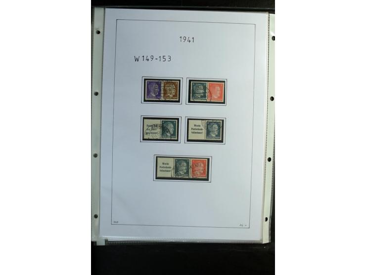 1912/41, gestempelte Sammlung mit vielen guten Kombinationen, Infla teils signiert, aber auch mit fraglichen Stempeln