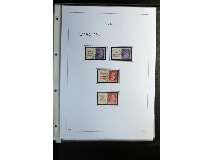 1912/41, gestempelte Sammlung mit vielen guten Kombinationen, Infla teils signiert, aber auch mit fraglichen Stempeln
