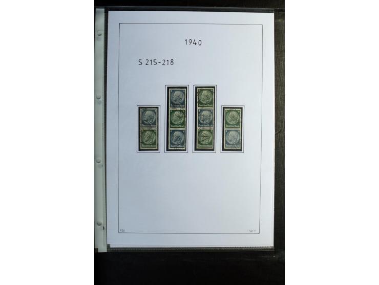 1912/41, gestempelte Sammlung mit vielen guten Kombinationen, Infla teils signiert, aber auch mit fraglichen Stempeln