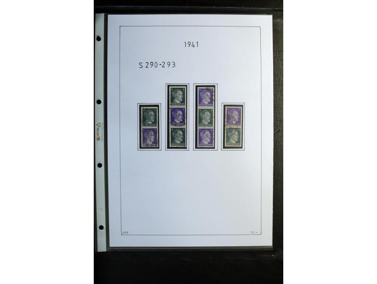 1912/41, gestempelte Sammlung mit vielen guten Kombinationen, Infla teils signiert, aber auch mit fraglichen Stempeln