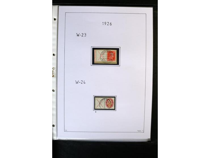 1912/41, gestempelte Sammlung mit vielen guten Kombinationen, Infla teils signiert, aber auch mit fraglichen Stempeln