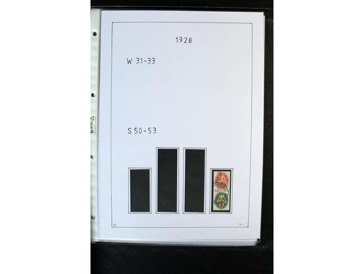 1912/41, gestempelte Sammlung mit vielen guten Kombinationen, Infla teils signiert, aber auch mit fraglichen Stempeln