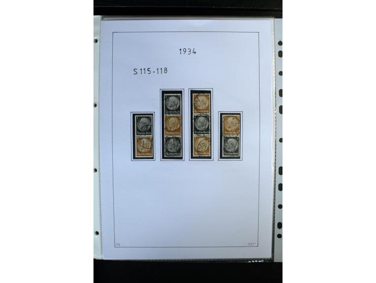 1912/41, gestempelte Sammlung mit vielen guten Kombinationen, Infla teils signiert, aber auch mit fraglichen Stempeln
