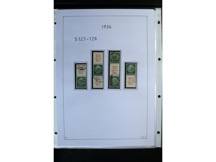 1912/41, gestempelte Sammlung mit vielen guten Kombinationen, Infla teils signiert, aber auch mit fraglichen Stempeln