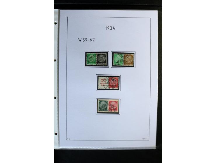 1912/41, gestempelte Sammlung mit vielen guten Kombinationen, Infla teils signiert, aber auch mit fraglichen Stempeln
