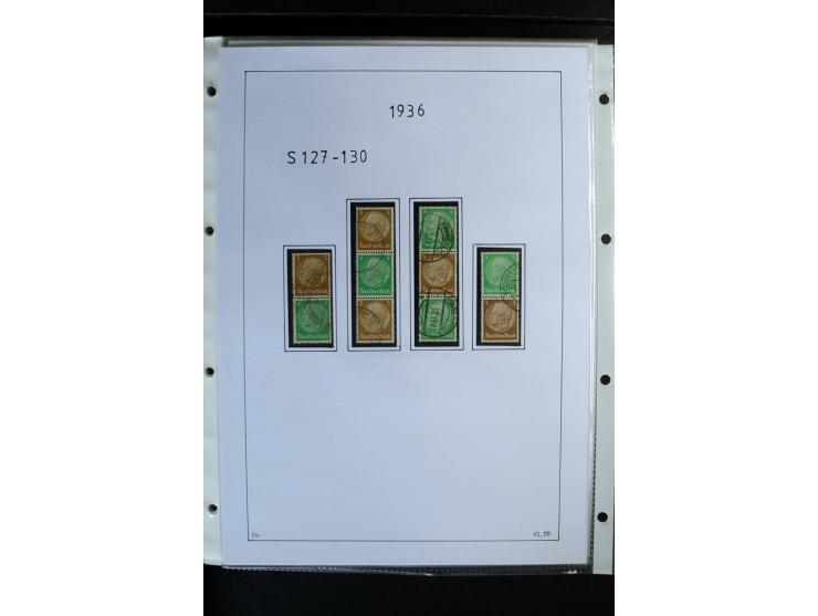 1912/41, gestempelte Sammlung mit vielen guten Kombinationen, Infla teils signiert, aber auch mit fraglichen Stempeln