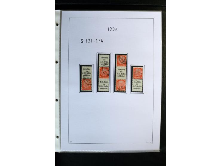 1912/41, gestempelte Sammlung mit vielen guten Kombinationen, Infla teils signiert, aber auch mit fraglichen Stempeln