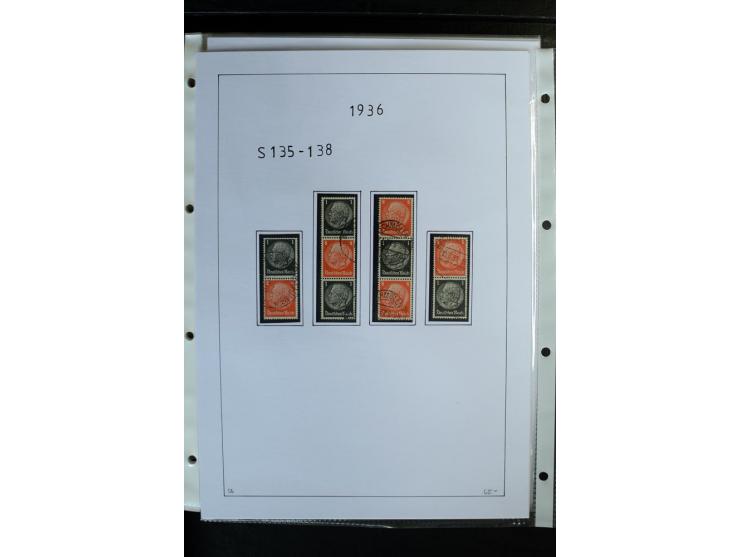 1912/41, gestempelte Sammlung mit vielen guten Kombinationen, Infla teils signiert, aber auch mit fraglichen Stempeln