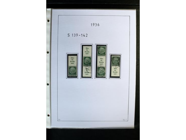 1912/41, gestempelte Sammlung mit vielen guten Kombinationen, Infla teils signiert, aber auch mit fraglichen Stempeln
