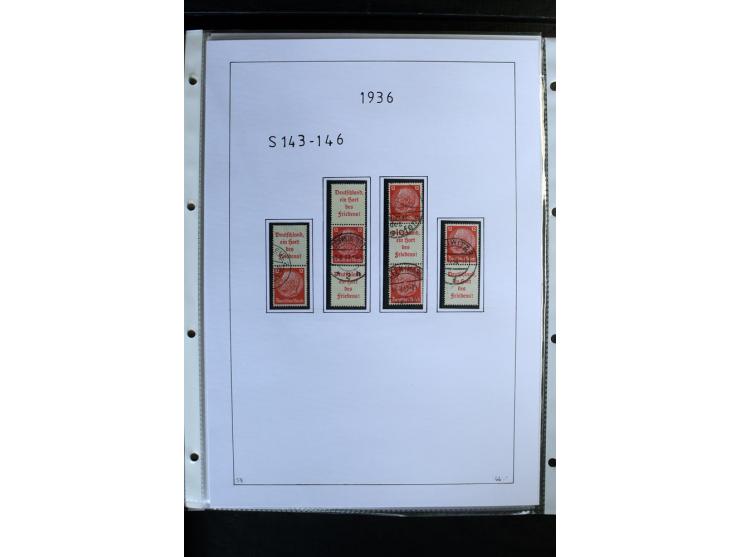 1912/41, gestempelte Sammlung mit vielen guten Kombinationen, Infla teils signiert, aber auch mit fraglichen Stempeln