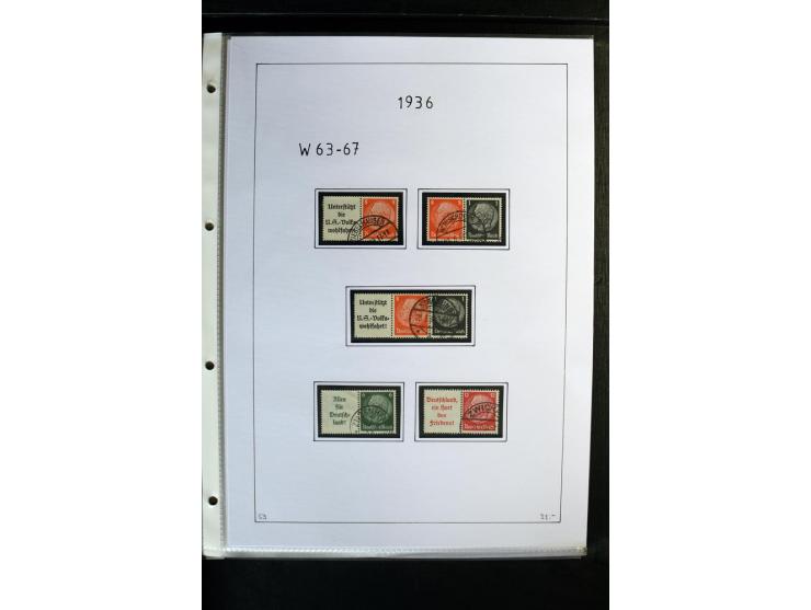 1912/41, gestempelte Sammlung mit vielen guten Kombinationen, Infla teils signiert, aber auch mit fraglichen Stempeln