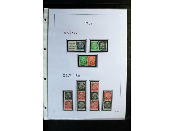 1912/41, gestempelte Sammlung mit vielen guten Kombinationen, Infla teils signiert, aber auch mit fraglichen Stempeln