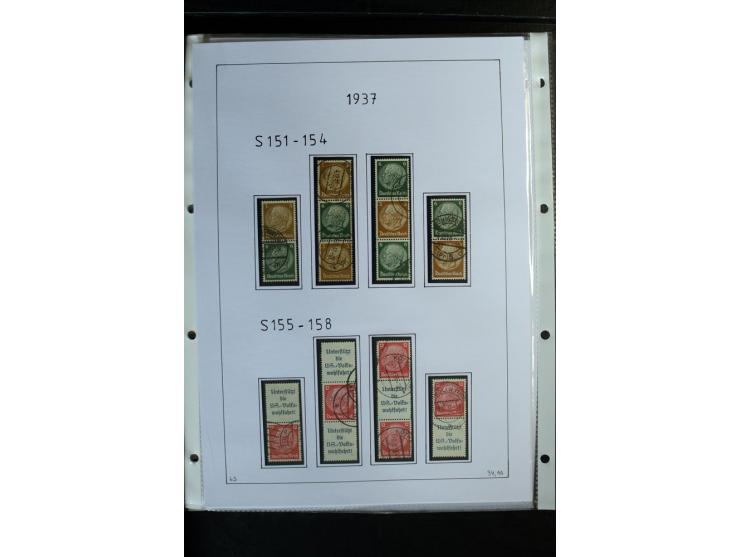 1912/41, gestempelte Sammlung mit vielen guten Kombinationen, Infla teils signiert, aber auch mit fraglichen Stempeln