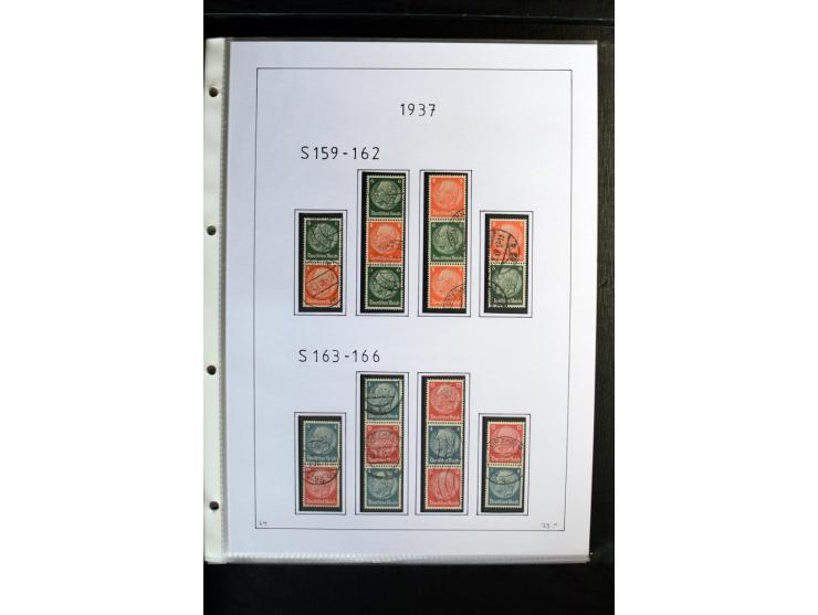 1912/41, gestempelte Sammlung mit vielen guten Kombinationen, Infla teils signiert, aber auch mit fraglichen Stempeln