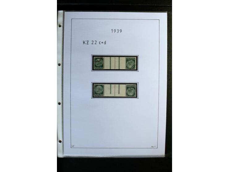 1912/41, gestempelte Sammlung mit vielen guten Kombinationen, Infla teils signiert, aber auch mit fraglichen Stempeln