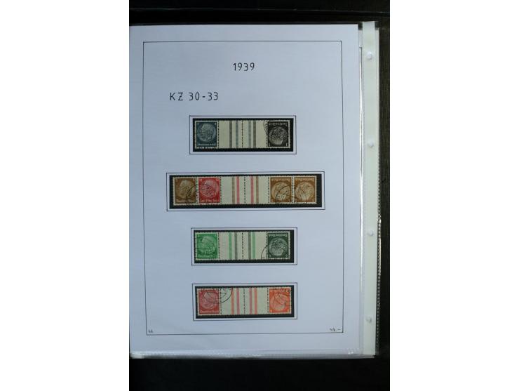 1912/41, gestempelte Sammlung mit vielen guten Kombinationen, Infla teils signiert, aber auch mit fraglichen Stempeln