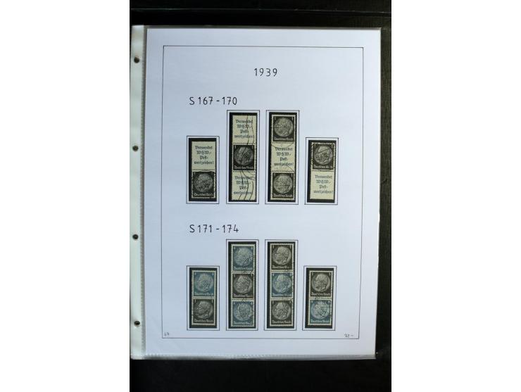 1912/41, gestempelte Sammlung mit vielen guten Kombinationen, Infla teils signiert, aber auch mit fraglichen Stempeln