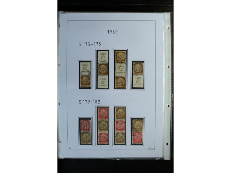 1912/41, gestempelte Sammlung mit vielen guten Kombinationen, Infla teils signiert, aber auch mit fraglichen Stempeln