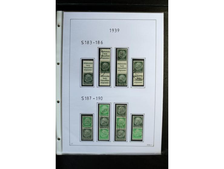 1912/41, gestempelte Sammlung mit vielen guten Kombinationen, Infla teils signiert, aber auch mit fraglichen Stempeln